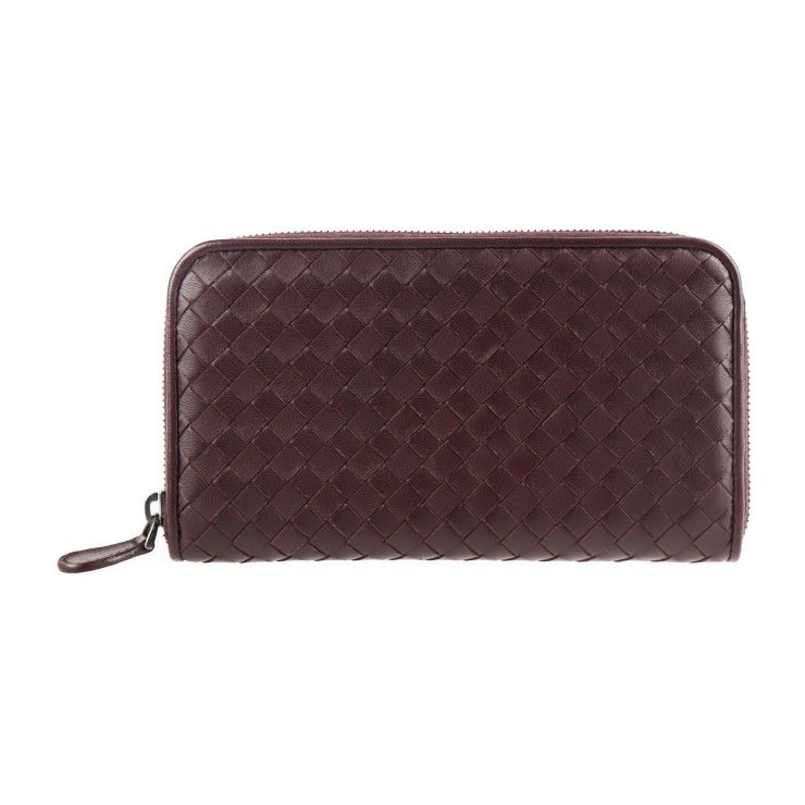 BOTTEGAVENETA ボッテガヴェネタ 長財布 114076 レザー ブラウン系