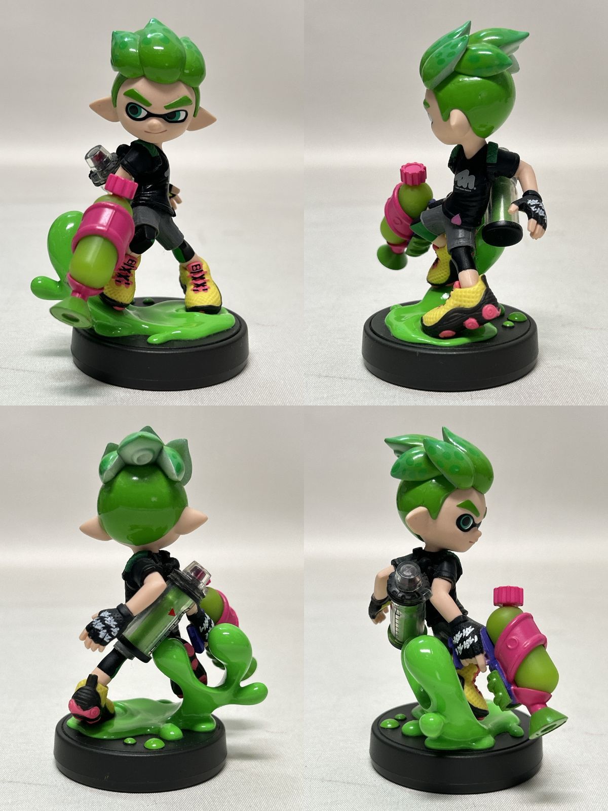 浜館39-630】 amiibo アミーボ スプラトゥーン 5体セット ボーイ