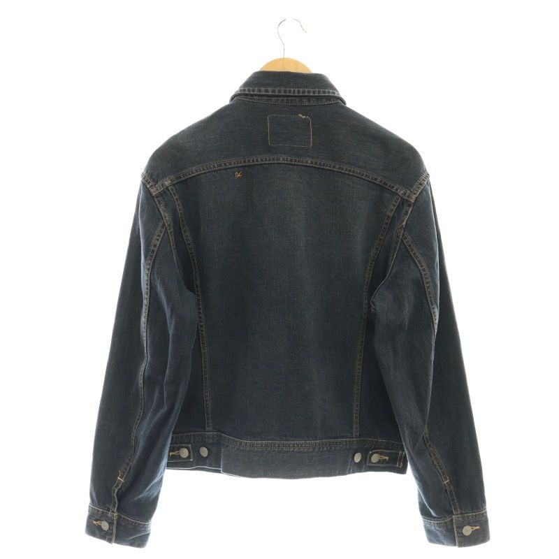 美品☆45R/45rpm Gジャン  デニムジャケット ブルー 3 現行タグ 美品 45R 3サイズ 大きい デニムジャケット Gジャン