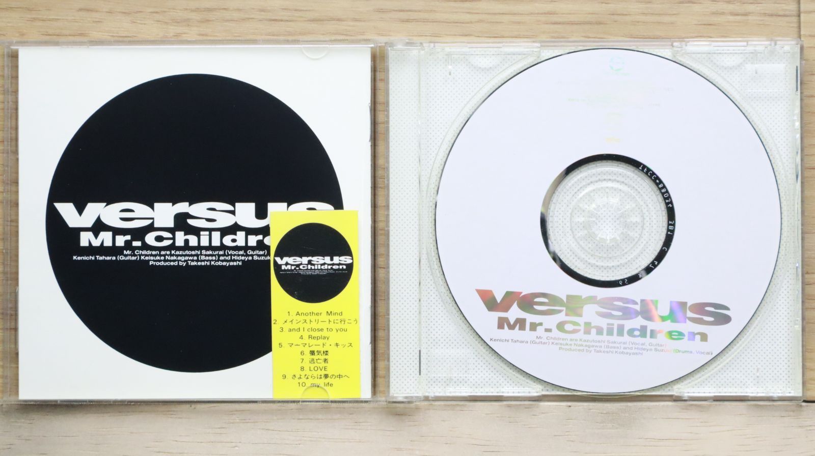 Mr.Children 非売品 CD 送料無料 希少 レア 初回限定盤 クリアスリーブ仕様 帯付き 中古
