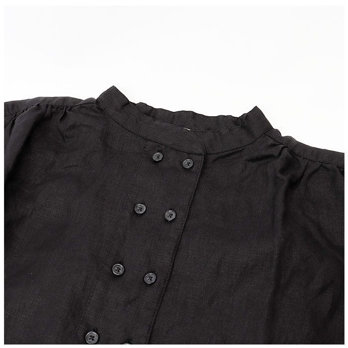 ☆ オフホワイト ☆ Mサイズ ☆ dgy デコカンパニー リネンオックス コックブラウス dgy ディージーワイ シャツブラウス レディース 長袖 ☆ キナリ Lサイズ dgy デコカンパニー リネンオックス コック