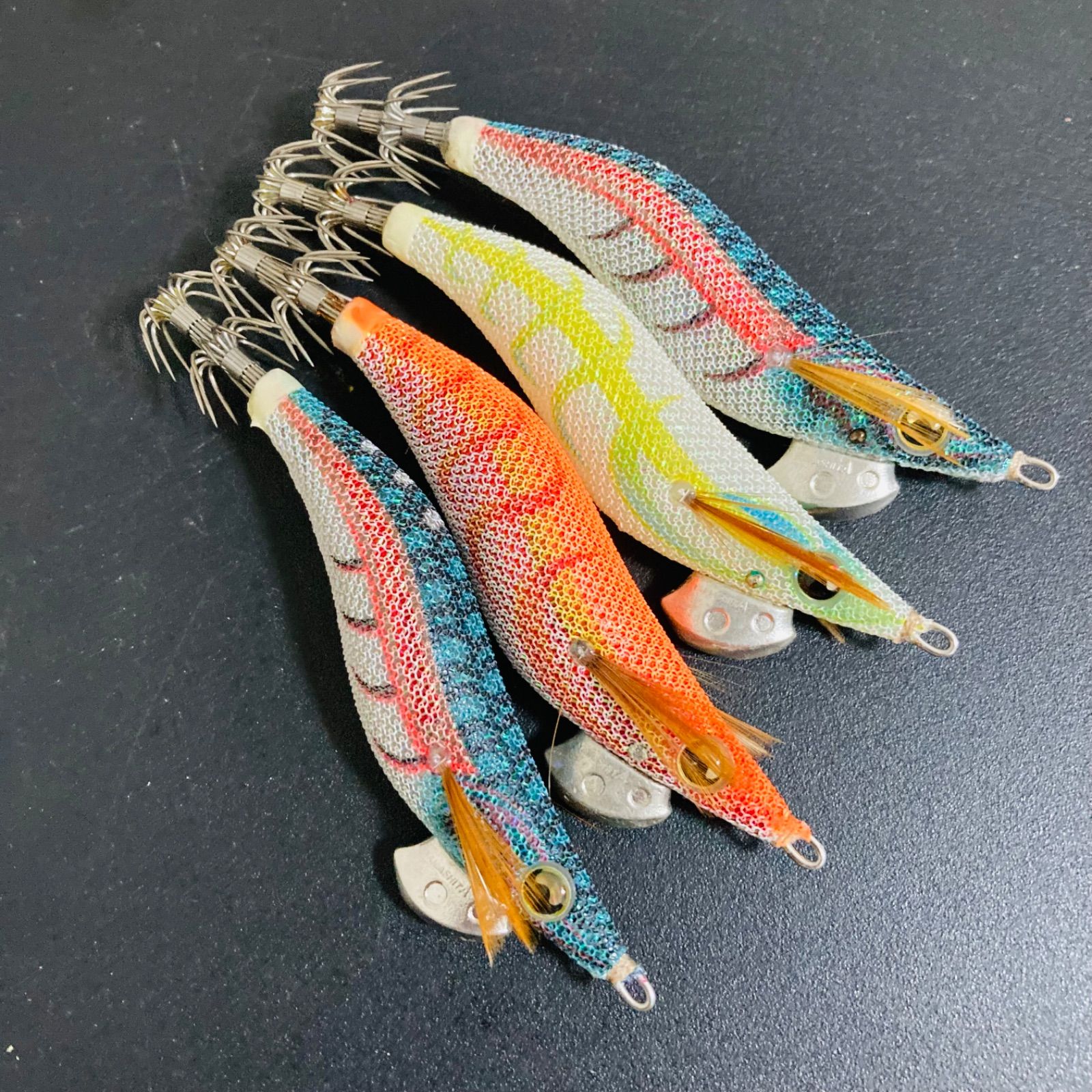 【逸品】 エギ 2.5号 LIVE エギ王 エギセット Calamari Jig Squid ライブ ルアー・フライ