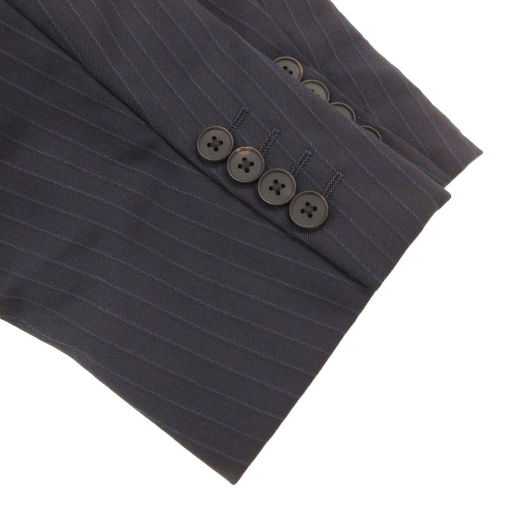 極美品 Aquascutum テーラードジャケット XL シングル ベロア 紫 極美品]Aquascutum テーラードジャケット XL シングル ベロア 紫