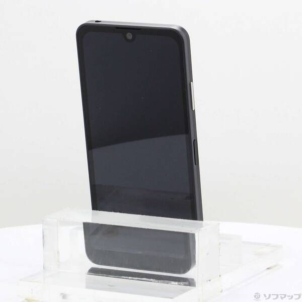 中古品〕 AQUOS wish3 64GB ブラック SH-53D docomo SIMフリー【269