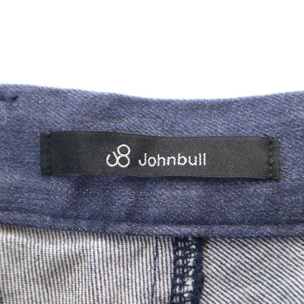 未使用 ジョンブル ダーツパンツ S ネイビー Johnbull ストレッチ 日本