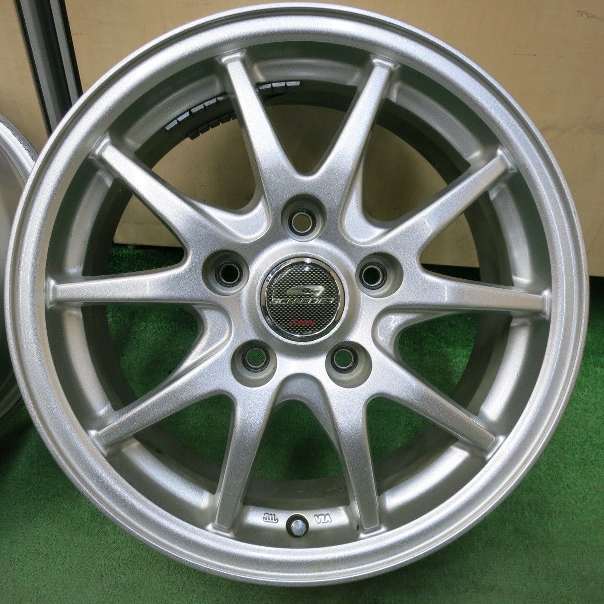 ATECH 【R0029H】A-TECH SCHNEIDER ☆PCD100/114.3-4穴☆ 7J+38 即決 