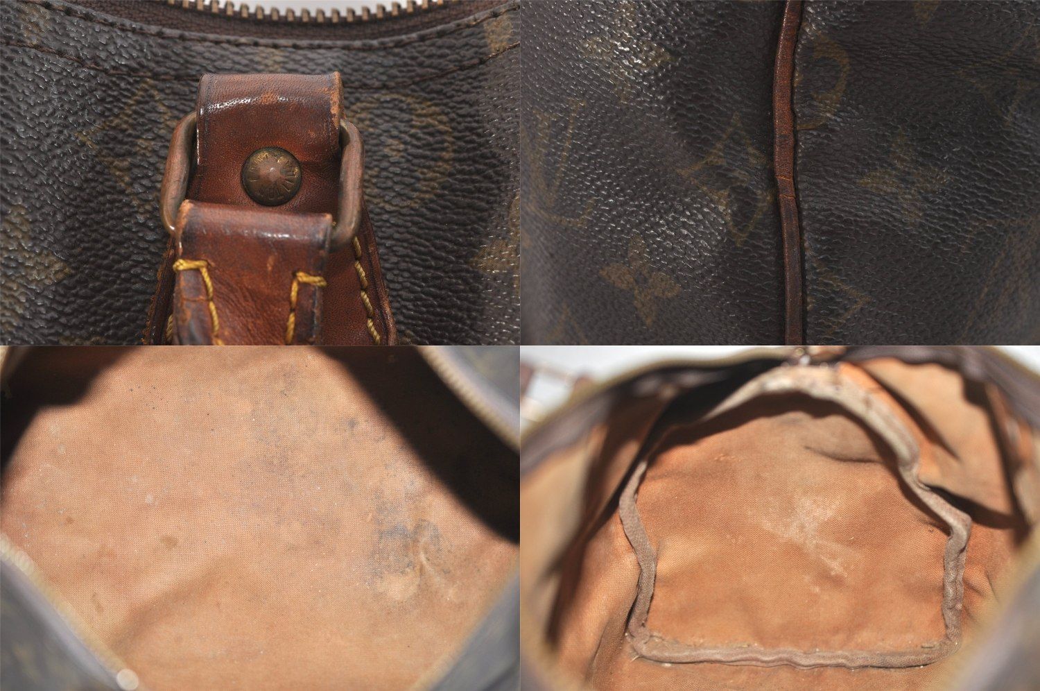 LOUIS VUITTON ルイヴィトン モノグラム スピーディ 30 ハンド