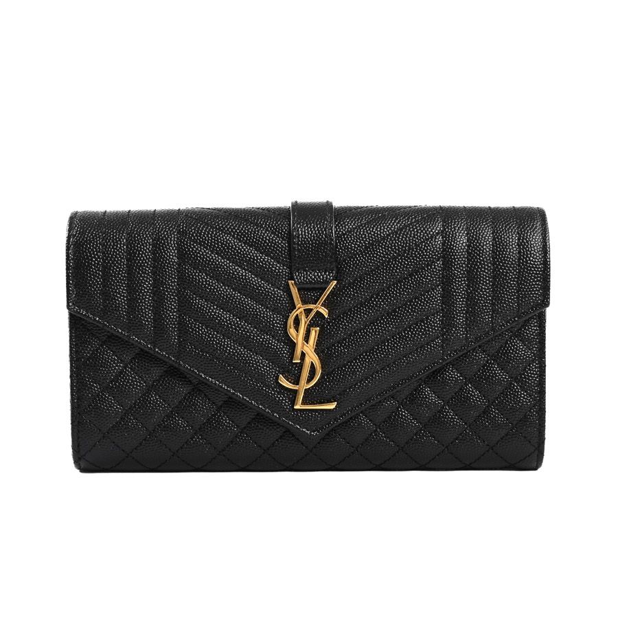 SAINT LAURENT サンローラン 長財布 ラージフラップウォレット 681276