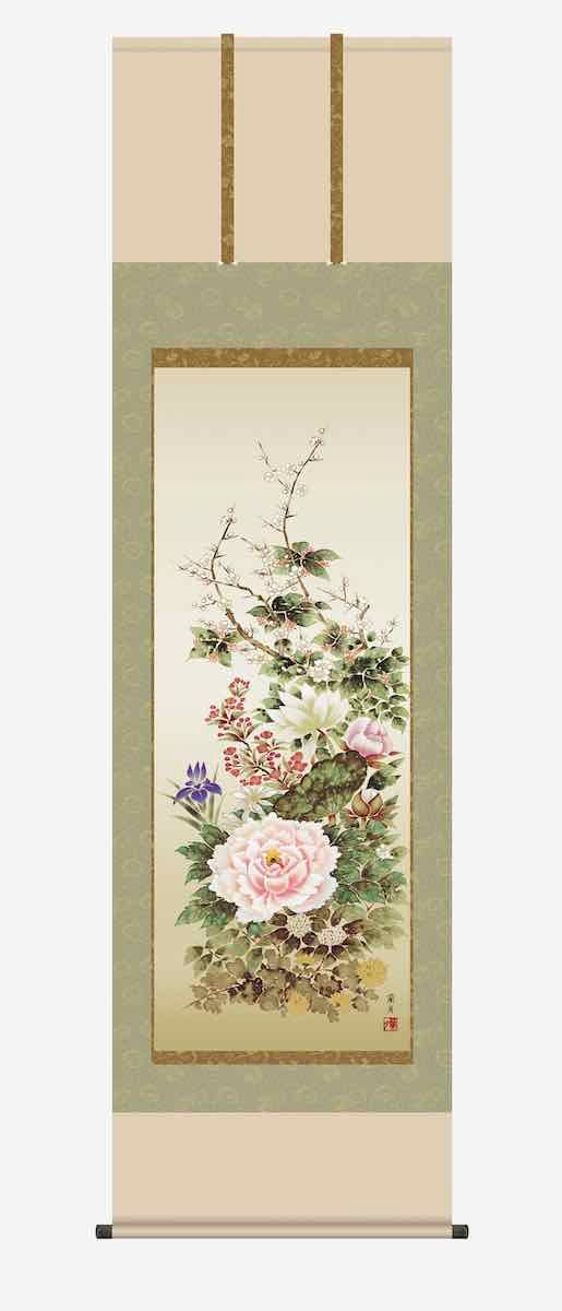 ウィリアム・モリス アイリス ラグカーペット絨毯 200cm x 200cm