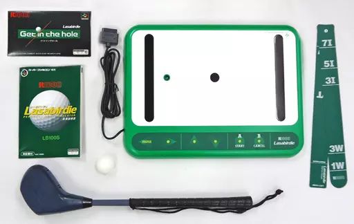 スーパーファミコンソフト レーザ|バーディ ソフトゲットインザホール付属