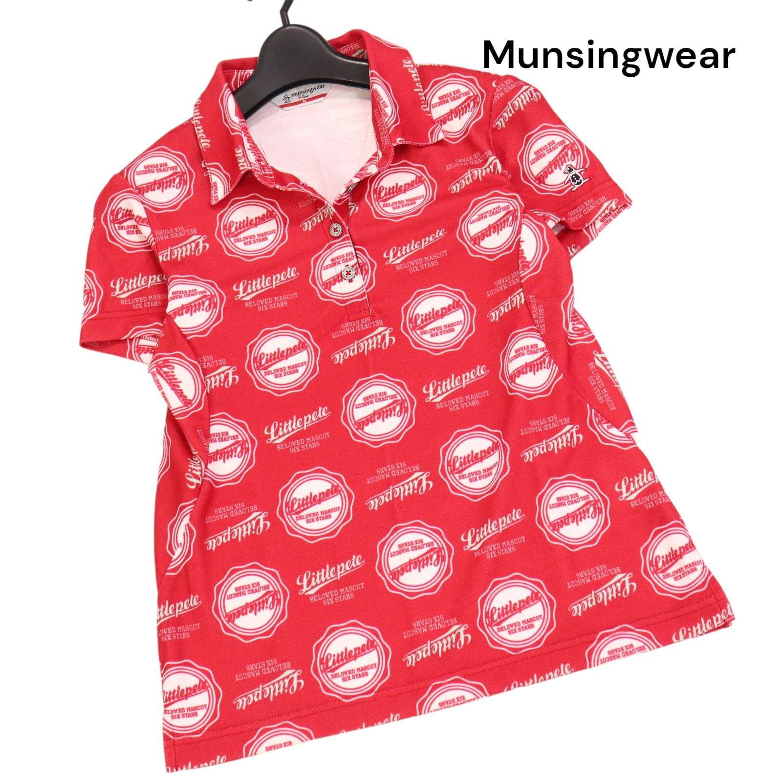 Munsingwear マンシングウェア R.Line 春夏 総柄デザイン♪ 半袖