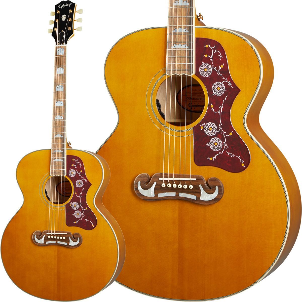 Epiphone Inspired by Gibson J-200 (Aged Antique Natural Gloss 
