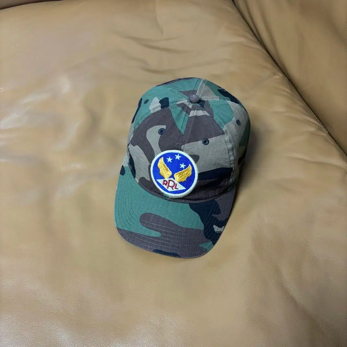 RRL ダブルアールエル Ralph Lauren ラルフローレン POLO Ralph Lauren ポロ カモフラージュ 6 パネル ボールキャップ 帽子 Camo