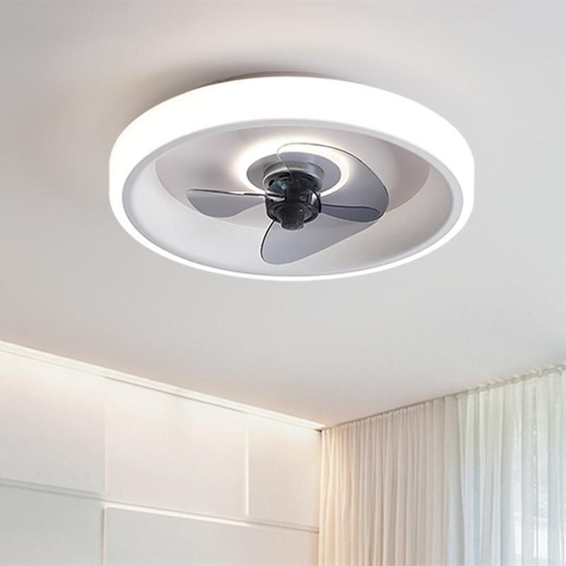 LEDの天井ファン エアサーキュレーター 照明 シーリングライト シーリングファンライト リモコン付 調節 な風速 3つの色温度調整 調光ファッション常夜灯 3年保証