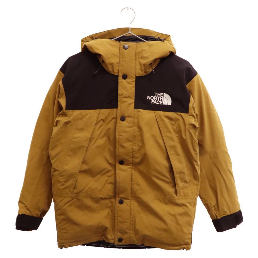 THE NORTH FACE (ザノースフェイス) MOUNTAIN DOWN JACKET GORE-TEX ゴアテックス マウンテン  ナイロンダウンジャケット ブラック/ブラウン ND91930