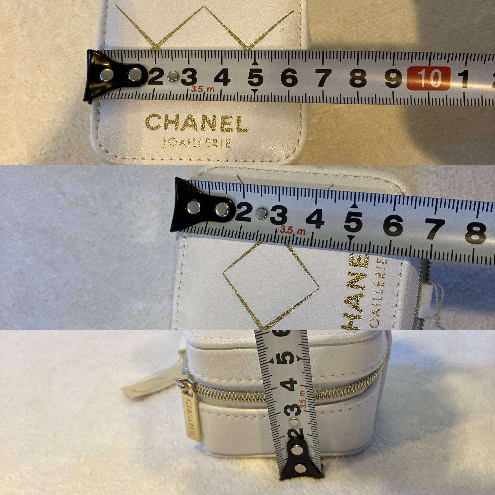 CHANEL ボックス　コスメ　ジュエリー　ケース　ココ　白　ノベルティ　レア CHANEL アクセサリーケース ノベルティ リングケース 2021 非売品