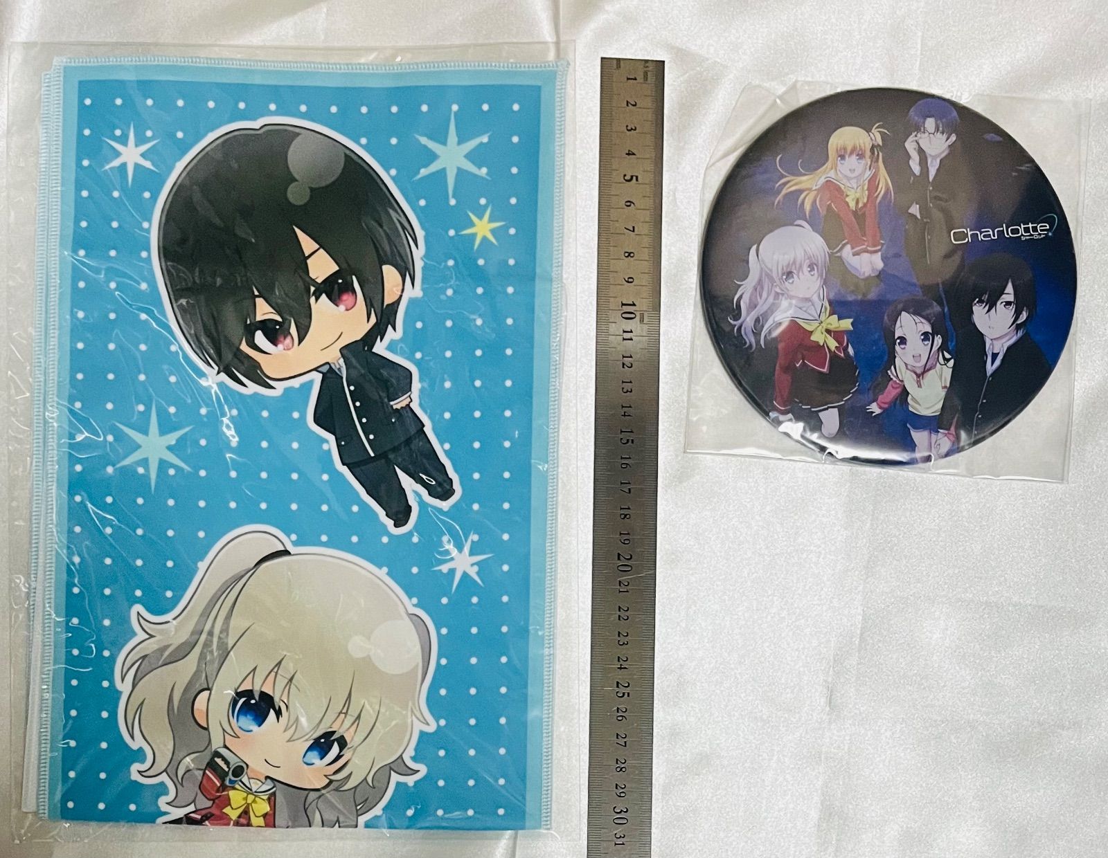 Charlotte 友利奈緒 コミケ イベント グッズ アクリルスマホスタンド 