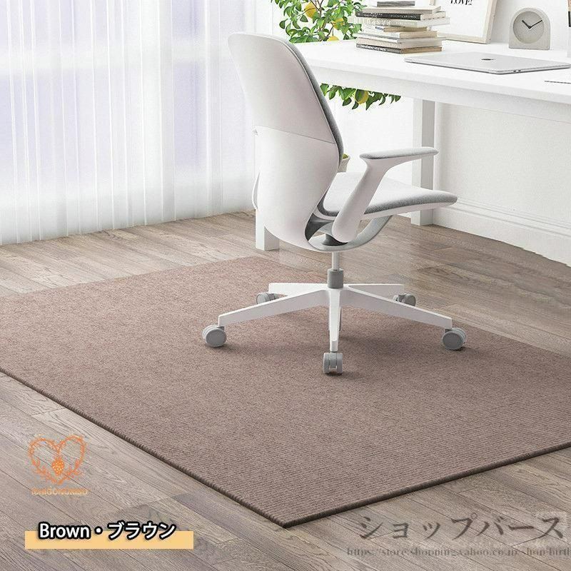 BITTOP チェアマット 120×90cm 厚み5mm 床保護マット カーペッ 大型チェアマット(横90cm×縦120cm、ポリカーボネート・半透明) 100