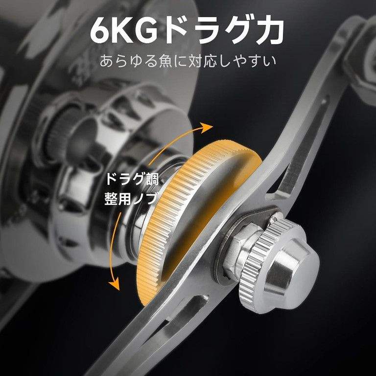 アイテム入荷！ 高強度メタル製 チヌ 筏 氷上 万能リール 新商品が続々！