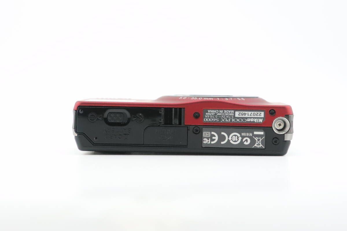 Nikon COOLPIX S6000 ジャンク 動作未確認] Nikon COOLPIX S6000 ジャンク品 赤 - メルカリ