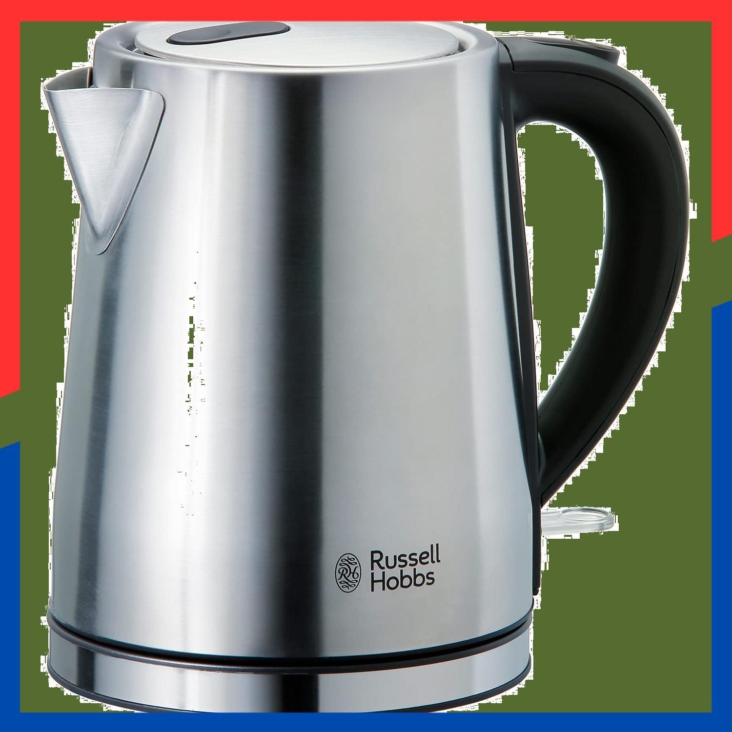 即日発送 大石アンドアソシエイツ ラッセルホブス 電気ケトル 1.0L ベーシック シルバー 7013JP