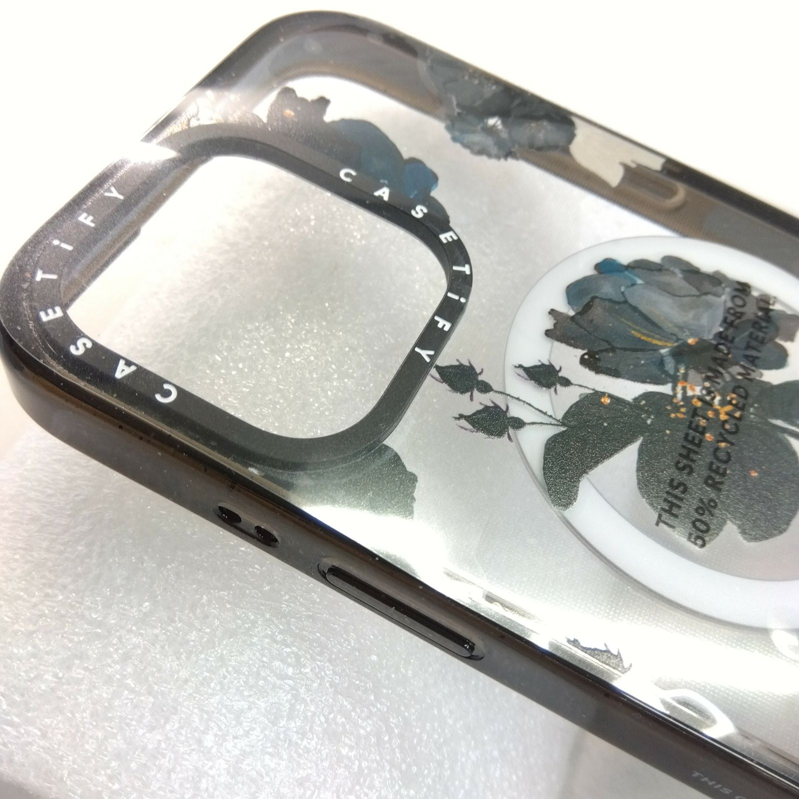 CASETiFY 花柄 iPhone15plusケース MagSafe対応