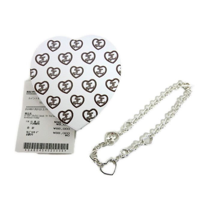 SHERMER ACADEMY×Boys in Toyland シャーマーアカデミー ボーイズイントイランド 23AW Heart Necklace  ハートネックレス チョーカー SILVER925 シルバー - メルカリ