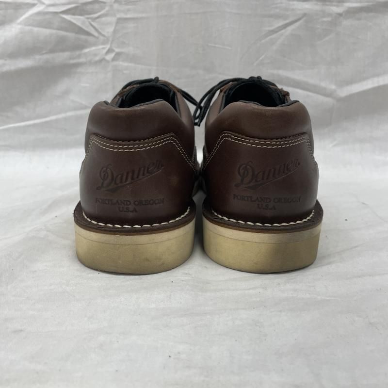 Danner ダナー 革靴 D 4002 レザー 革 本革 ダークブラウン 茶 ブラウン HOOD RIVER フットリバー ワークシューズ Vibram