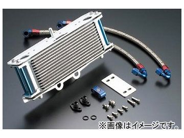 2輪 アクティブ セトラブ・アールズ ストレートオイルクーラーキット ＃6 9インチ10段 シルバー 14053610 JAN：4538792003573 ヤマハ XJR400 1993年～1996年