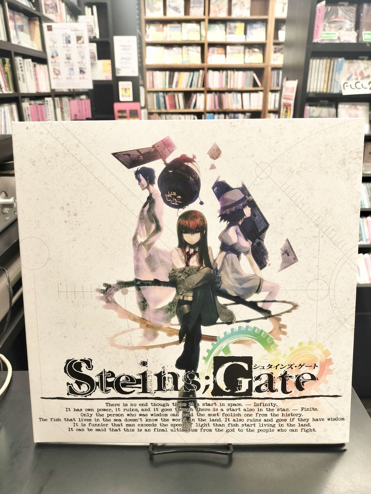 レコード２枚組 STEINS GATE シュタインズ ゲート SOUNDTRACK サウンドトラック 阿保剛 5pb. 磯江俊道 ZIZZ