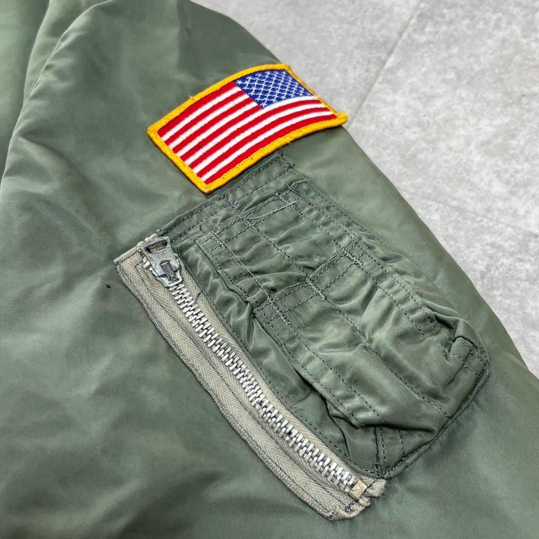 希少　アメリカ軍　USAF L-2B フライトジャケット　70年製　ビンテージ 希少 アメリカ軍 USAF L-2B フライトジャケット 70年製