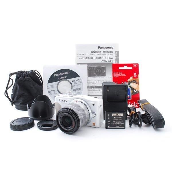 LUMIX GF6 DMC-GF6X-W 電動ズームレンズキット ホワイト 中古 中古
