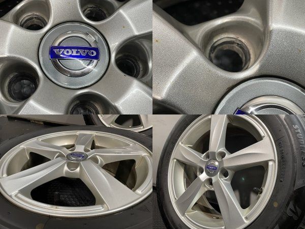 VOLVO V40純正アルミスタッドレス ヨコハマ iG60 205/55/16 タイヤ