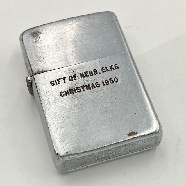 ZIPPO ビンテージ ジッポー 1949年～1951年 PAT.2032695