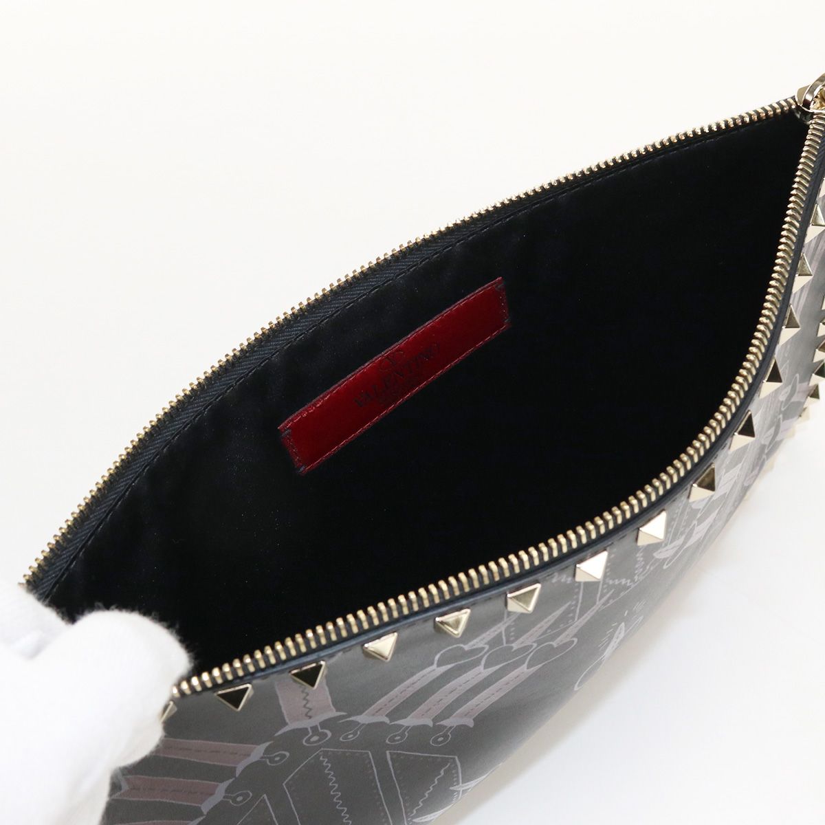 VALENTINO ヴァレンティノ ロックスタッズ クラッチ MW2P0269CTY