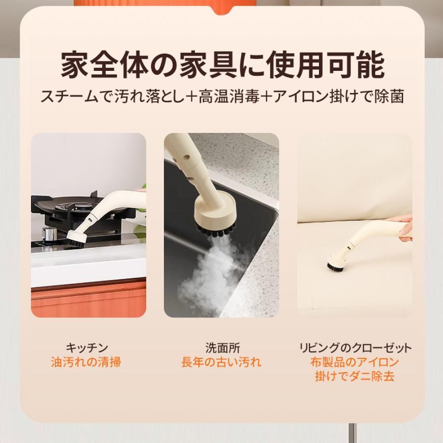 H2Oスチームユニオン 11点デラックスセット ハンディスチーム