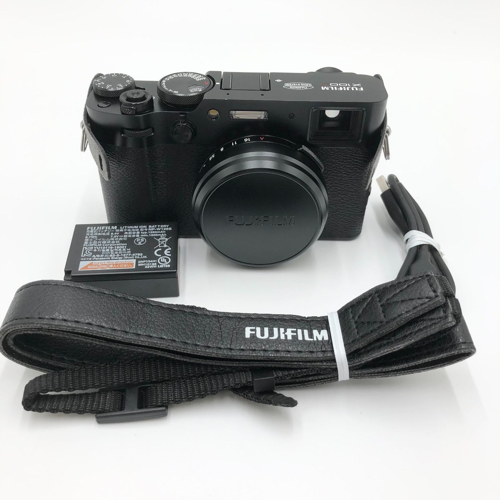 富士フイルム FUJIFILM デジタルカメラ X100Ⅵ ブラック X100Ⅵ-B JP 日英二言語モデル