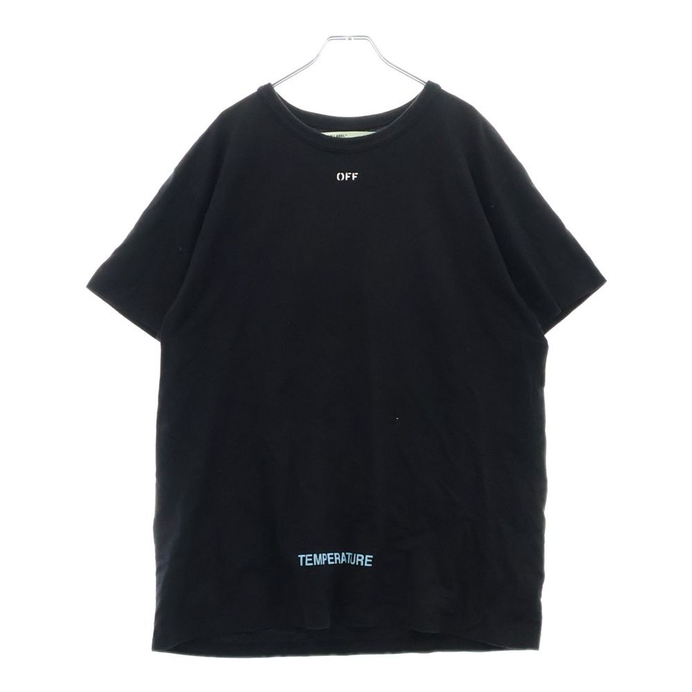 OFF-WHITE (オフホワイト) 18SS DIAG TEMPERATURE S/S TEE OFF-WHITE (オフホワイト) 18SS DIAG TEMPERATURE S/S TEE