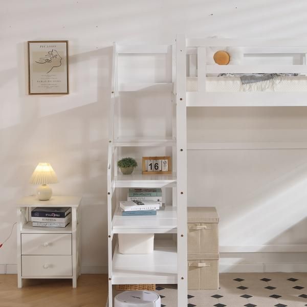 木製ロフトベッド