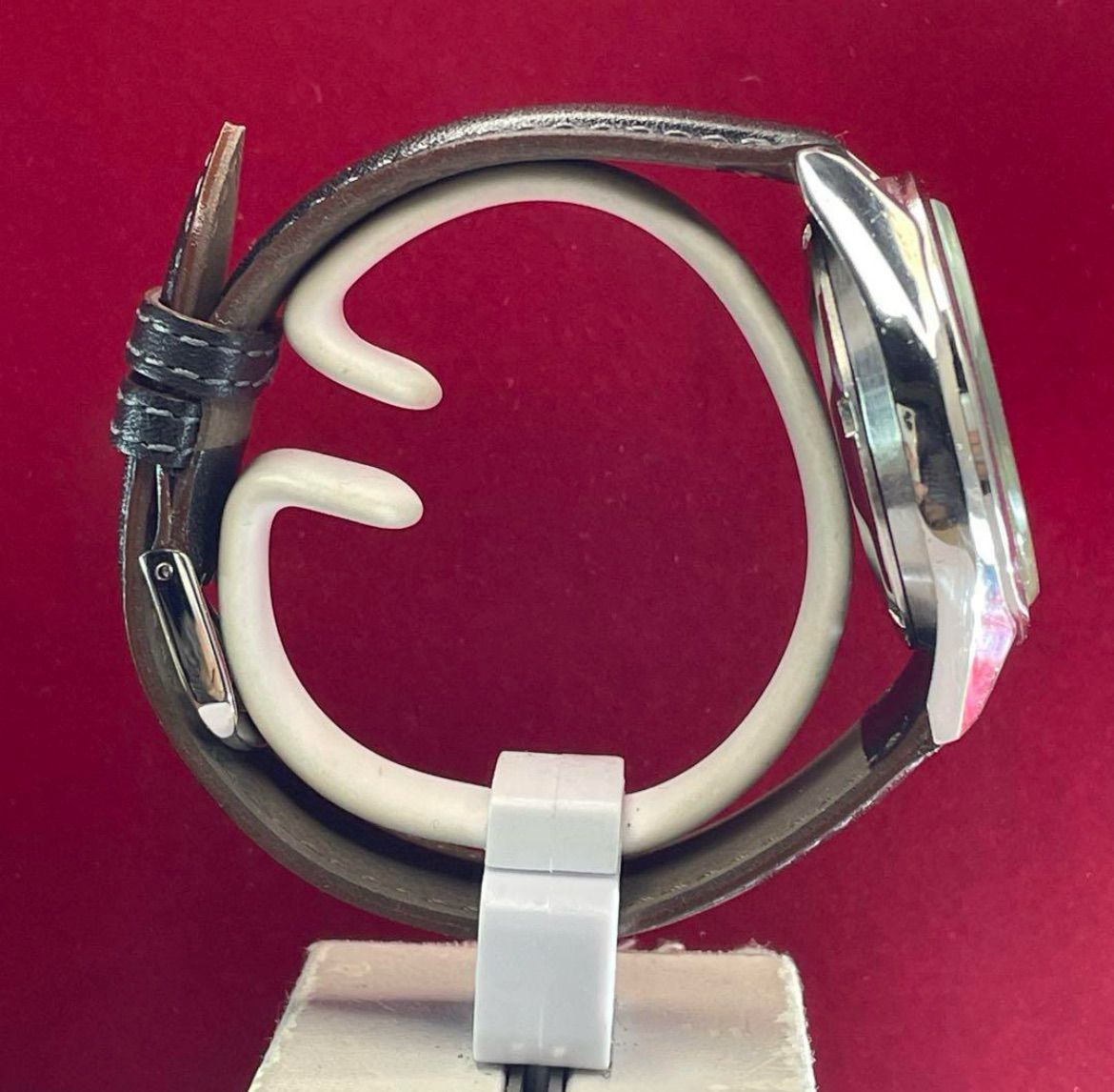 美品 70s SEIKO 5 アクタス SS 風防新品 メタリックカラー 腕時計 美品 70s SEIKO 5 アクタス SS 風防新品 メタリックカラー