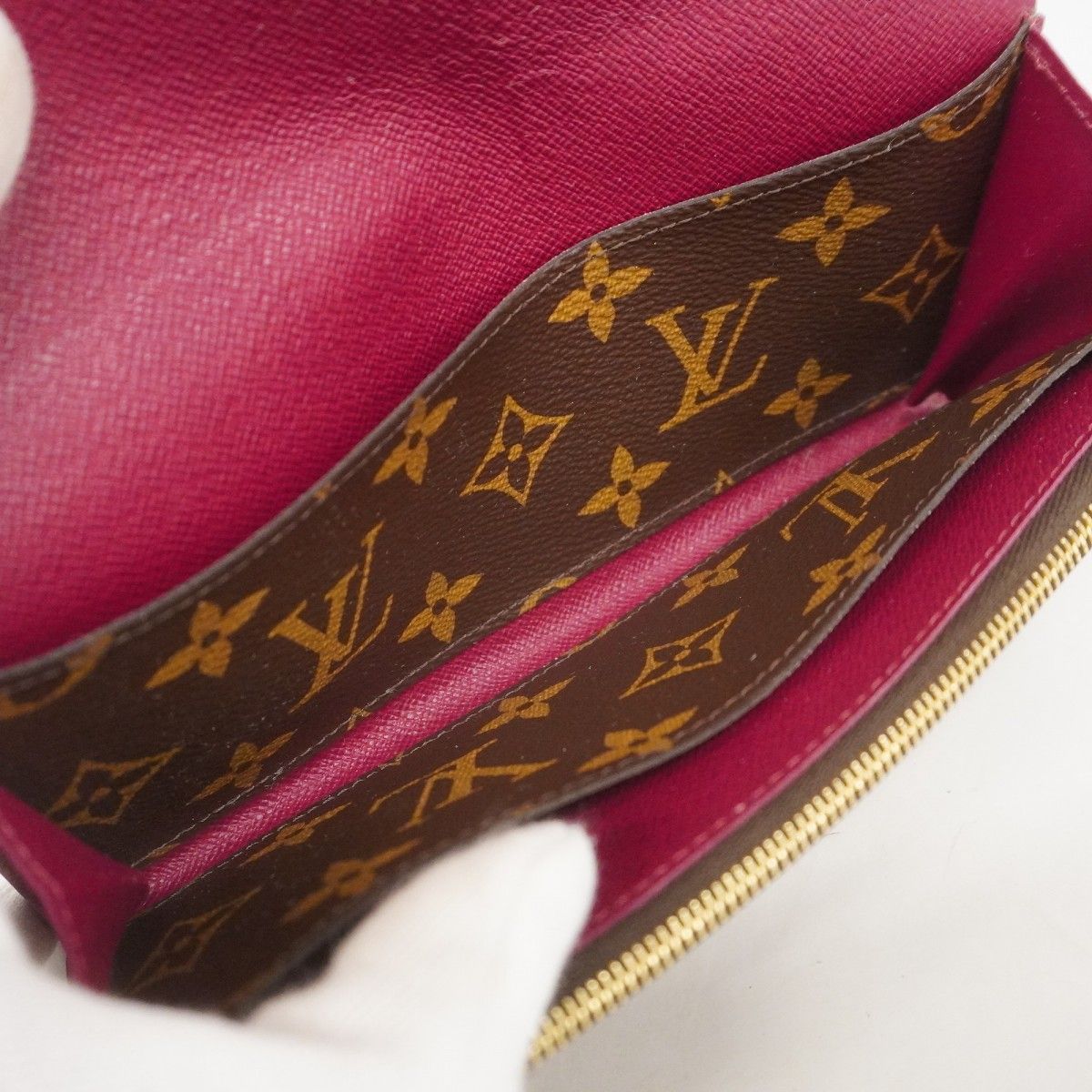 5gc2451-h】ルイヴィトン 長財布 モノグラム ポルトフォイユエミリー  