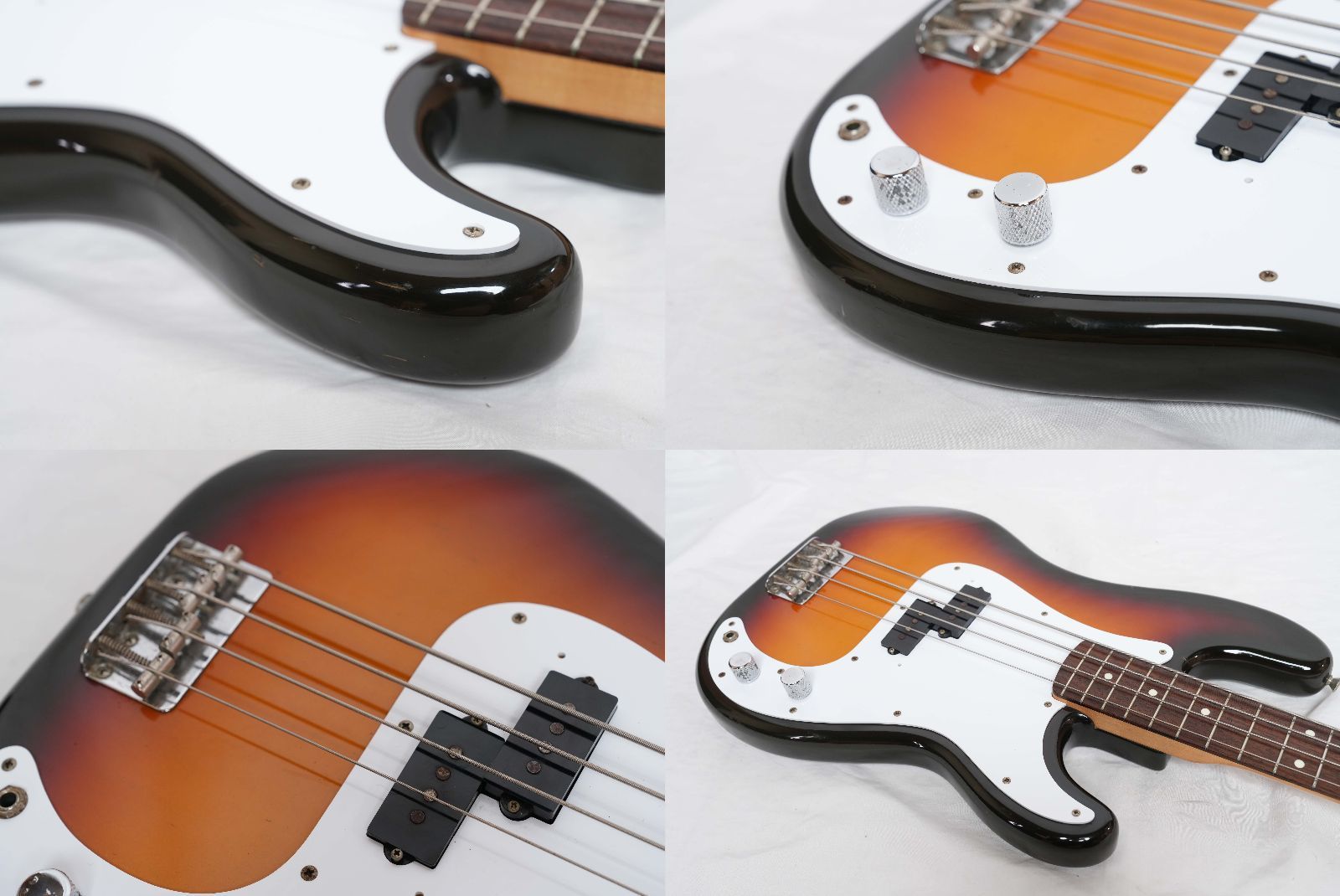 ☆Squier by Fender☆SPB-33 PRECISION BASS 3TS Silver Series 1991