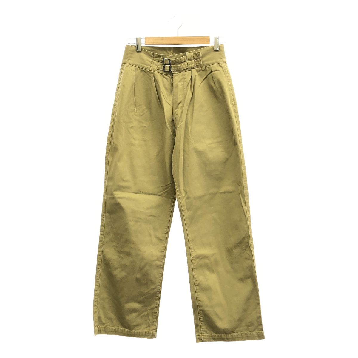 orslow / オアスロウ | GURKHA PANTS グルカ ベルテッド チノ パンツ | XS | ベージュ | メンズ