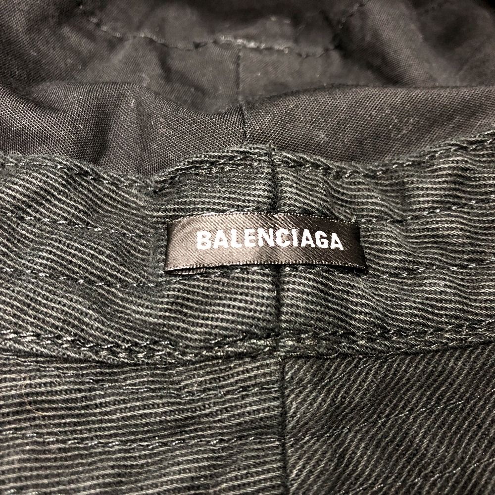 BALENCIAGA バレンシアガ ハット ロゴ 719120 コットン - メルカリ