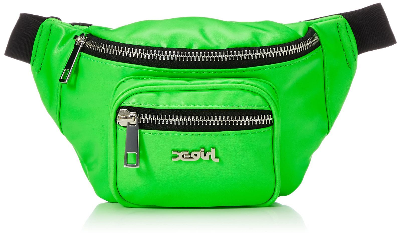 LtGREEN [エックスガール] バッグ FAUX LEATHER HIP BAG 105214053007 レディース LtGREEN