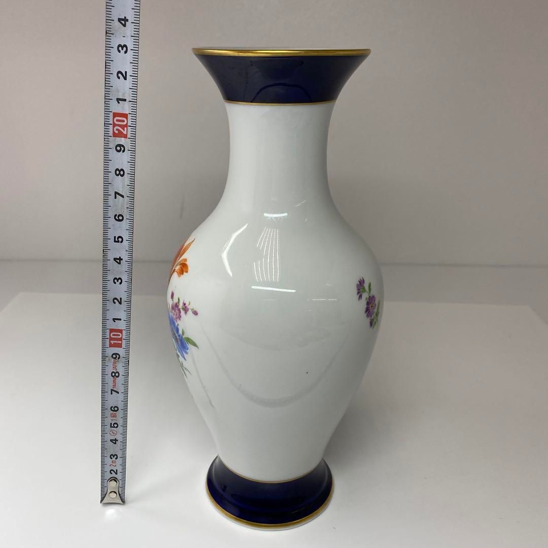 マイセン フラワーベース 高さ約23.5㎝ 東さ5-0427 TALLINNNEXPO_COM