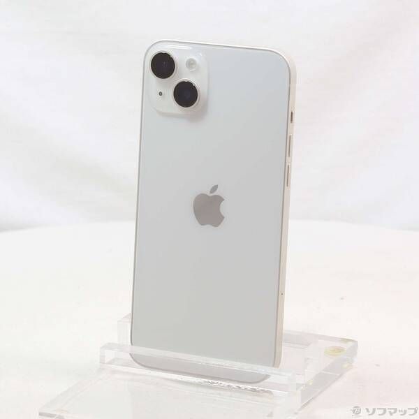 〔 品〕 iPhone14 Plus 128GB スターライト MQ4D3J A SIMフリー 258