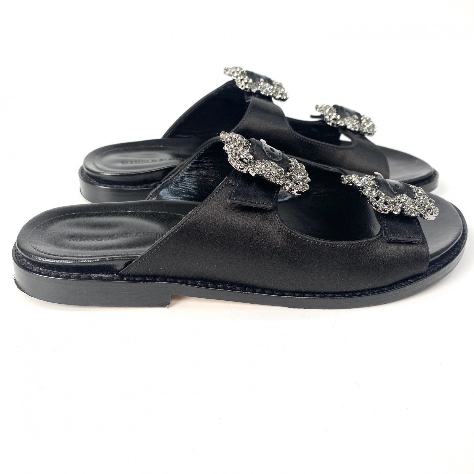 マノロブラニク MANOLO BLAHNIK レディース ハンギシ フラット 