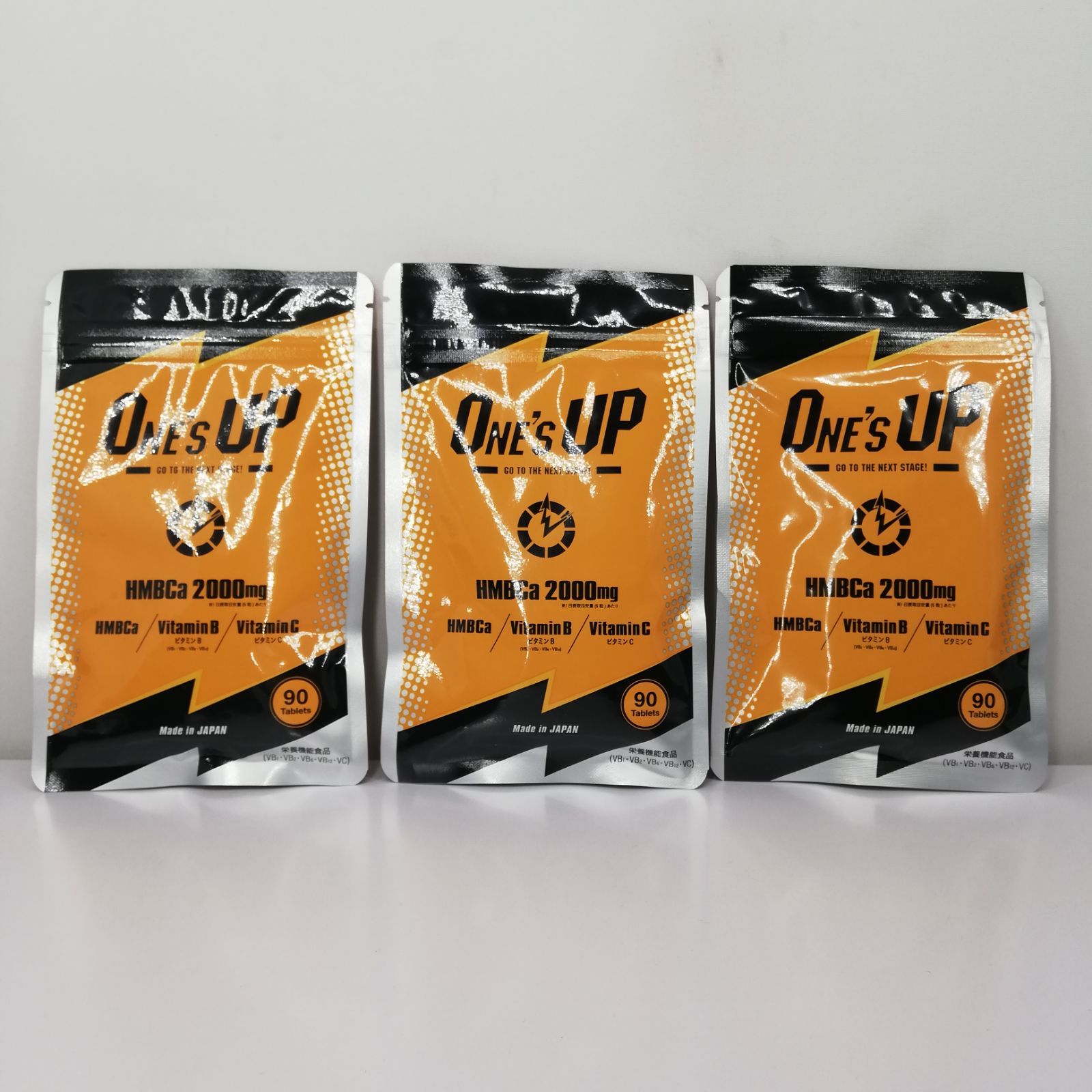 新品未開封　ONE'S UP HMBCa 2000mg 90粒　6個セット ワンズアップ 6袋セット ONE'S UP 90粒 ワンズアップOne's UP HMBCa