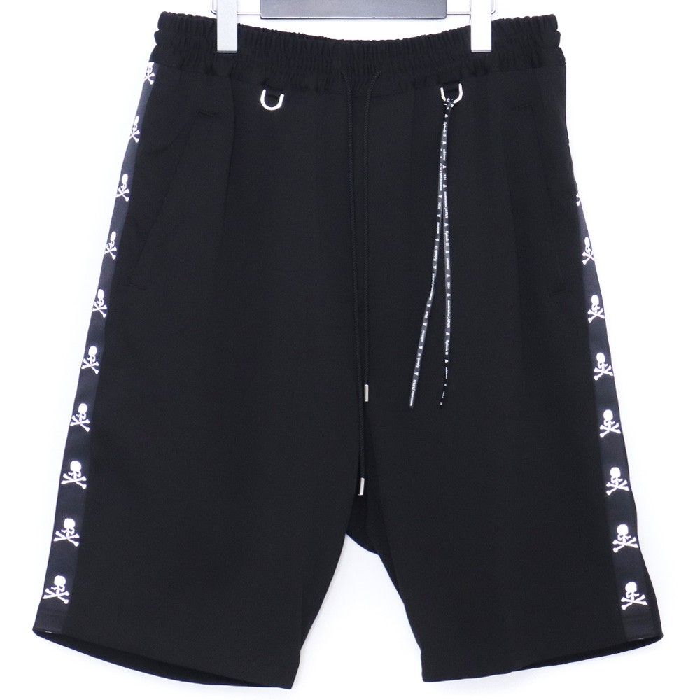 MASTERMIND JAPAN SKULL TAPE JERSEY SHORTS Mサイズ ブラック